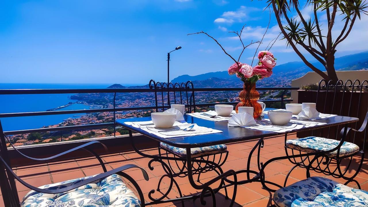 Casa Gina, With Views To Funchal Bay Vila Exterior foto