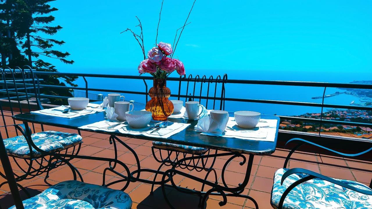Casa Gina, With Views To Funchal Bay Vila Exterior foto